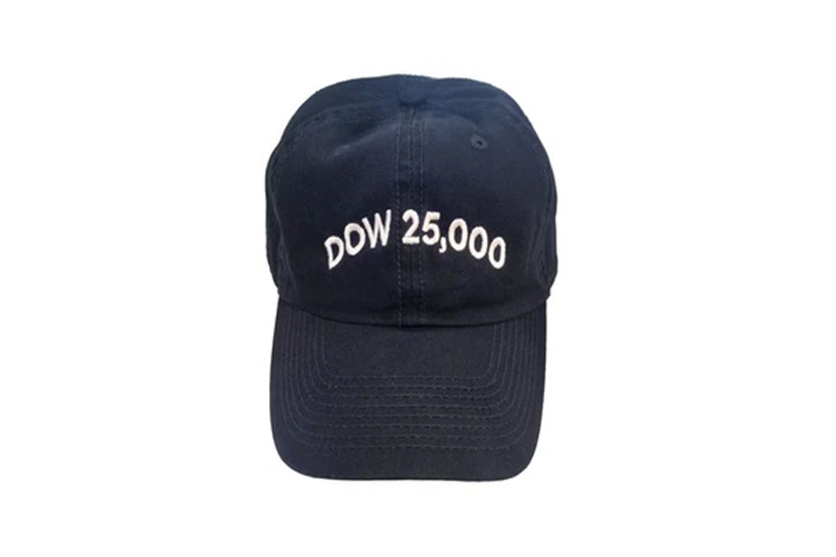 <center>Official Dow 25,000 Hat!<center/>