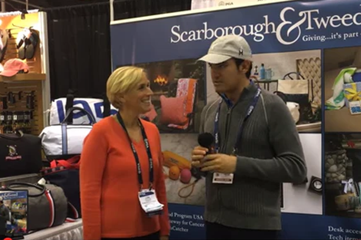 Watch Scarborough & Tweed President Lisa McCullagh on "The Drive To Par" from the 2016 PGA Show